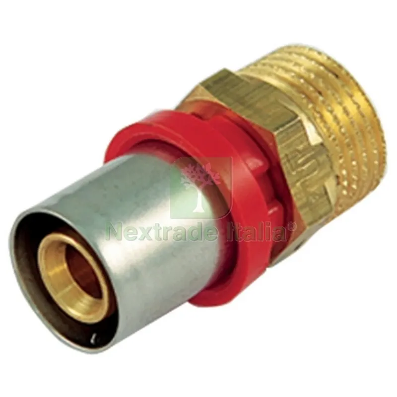 RACCORDO PRESS DIRITTO MASCHIO COMPACT PER MULTISTRATO 16 x 2,0 -1/2" — Raccordi a pressare e multistrato — rif. FERX.DIA317-CT1650-0416 RACCORDO PRESS DIRITTO MASCHIO COMPACT PER MULTISTRATO 16 x 2,0 -1/2" — Raccordi a pressare e multistrato — rif. FERX.DIA317-CT1650-0416