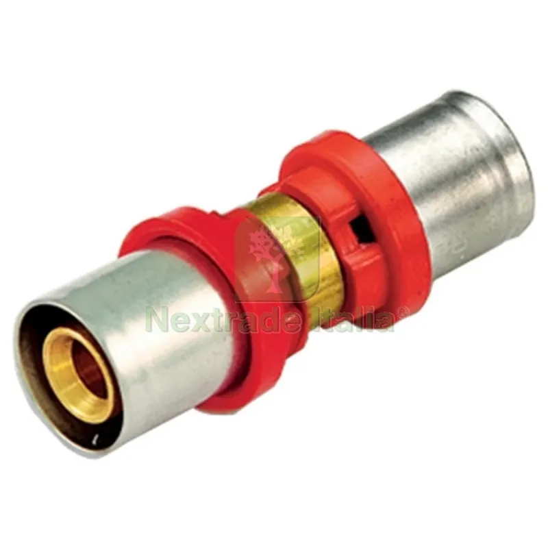 RACCORDO PRESS DIRITTO DOPPIO COMPACT PER MULTISTRATO 26 x 3,0 -26 x 3,0 — Raccordi a pressare e multistrato — rif. FERX.DIA317-CT1651-2630 RACCORDO PRESS DIRITTO DOPPIO COMPACT PER MULTISTRATO 26 x 3,0 -26 x 3,0 — Raccordi a pressare e multistrato — rif. FERX.DIA317-CT1651-2630