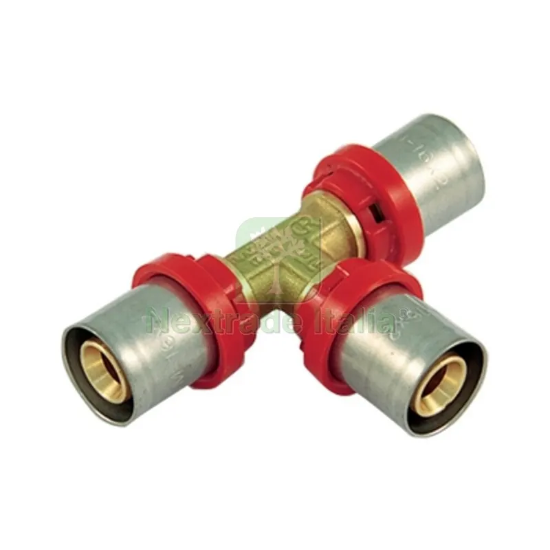RACCORDO PRESS A T COMPACT PER MULTISTRATO 20 x 2,0 - 20 x 2,0 - 20 x 2,0 — Raccordi a pressare e multistrato — rif. FERX.DIA317-CT1657-2020 RACCORDO PRESS A T COMPACT PER MULTISTRATO 20 x 2,0 - 20 x 2,0 - 20 x 2,0 — Raccordi a pressare e multistrato — rif. FERX.DIA317-CT1657-2020