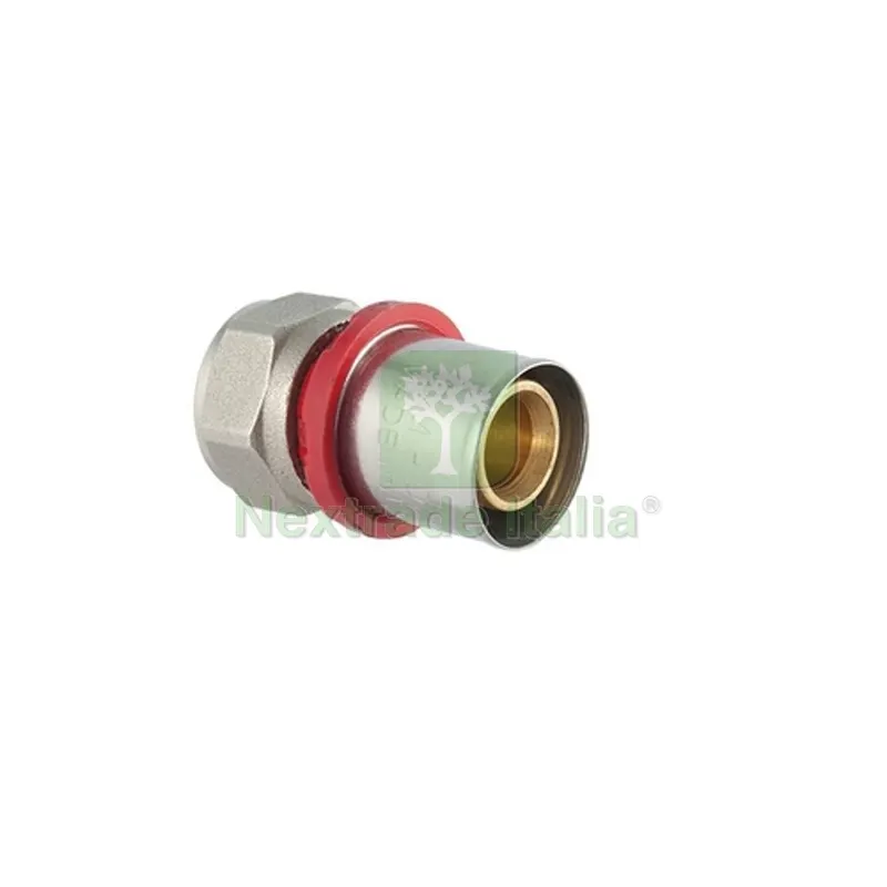 ADATTATORE A PRESSARE PER MULTISTRATO 1/2" x 20 — Raccordi a pressare e multistrato — rif. FERX.DIA317-DT1625-0420
