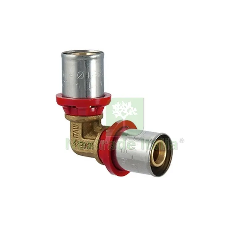 RACCORDO CURVO DOPPIO A PRESSARE PER MULTISTRATO Diam. 20 x 20 — Raccordi a pressare e multistrato — rif. FERX.DIA317-DT1665-20 RACCORDO CURVO DOPPIO A PRESSARE PER MULTISTRATO Diam. 20 x 20 — Raccordi a pressare e multistrato — rif. FERX.DIA317-DT1665-20