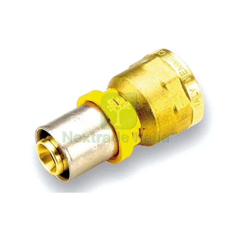 RACCORDO PER MULTISTRATO GAS DIRITTO FEMMINA 32 x 1" — Raccordi a pressare e multistrato — rif. FERX.DIA317-G2652-3206 RACCORDO PER MULTISTRATO GAS DIRITTO FEMMINA 32 x 1" — Raccordi a pressare e multistrato — rif. FERX.DIA317-G2652-3206