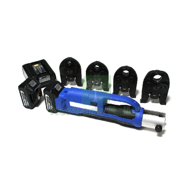 PRESSATRICE ELETTRO IDRAULICA BATTERIA Diam. 16-20-26-32 TH — Tubi e raccordi — rif. FERX.DIA317-GC10019 PRESSATRICE ELETTRO IDRAULICA BATTERIA Diam. 16-20-26-32 TH — Tubi e raccordi — rif. FERX.DIA317-GC10019