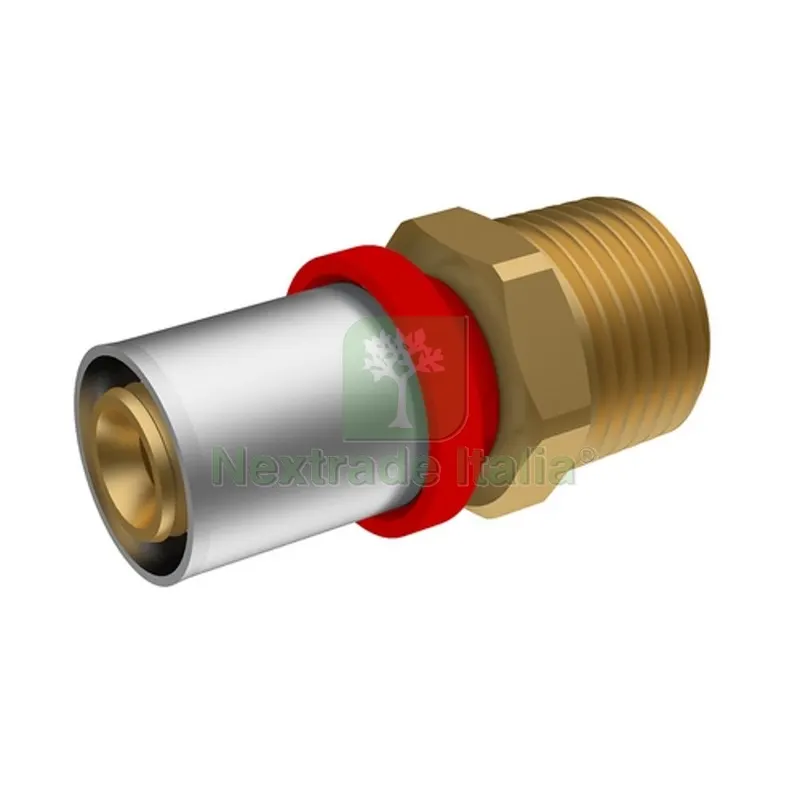 RACCORDO A PRESSARE IKARO DIRITTO MASCHIO 1" - D.32x3 — Raccordi a pressare e multistrato — rif. FERX.DIA317-IK1150-0632 RACCORDO A PRESSARE IKARO DIRITTO MASCHIO 1" - D.32x3 — Raccordi a pressare e multistrato — rif. FERX.DIA317-IK1150-0632
