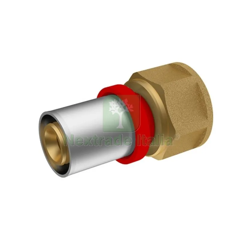 RACCORDO A PRESSARE IKARO DIRITTO FEMMINA 1" - D.32x3 -CONF — Raccordi a pressare e multistrato — rif. FERX.DIA317-IK1152-K0632 RACCORDO A PRESSARE IKARO DIRITTO FEMMINA 1" - D.32x3 -CONF — Raccordi a pressare e multistrato — rif. FERX.DIA317-IK1152-K0632