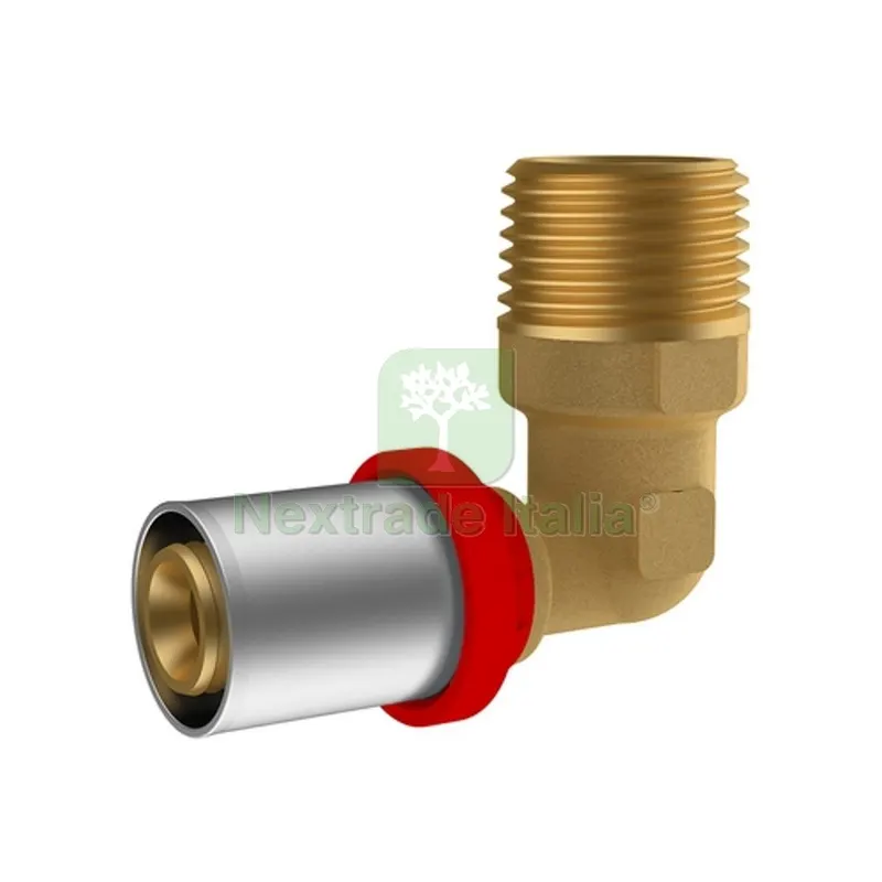 RACCORDO A PRESSARE IKARO CURVO MASCHIO 1/2 - D.16x2 -CONF — Raccordi a pressare e multistrato — rif. FERX.DIA317-IK1154-K0416 RACCORDO A PRESSARE IKARO CURVO MASCHIO 1/2 - D.16x2 -CONF — Raccordi a pressare e multistrato — rif. FERX.DIA317-IK1154-K0416