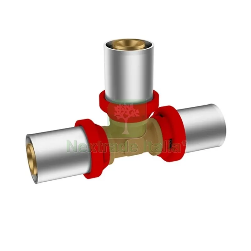 RACCORDO A PRESSARE IKARO A T Diam. 16x2 — Raccordi a pressare e multistrato — rif. FERX.DIA317-IK1157-16 RACCORDO A PRESSARE IKARO A T Diam. 16x2 — Raccordi a pressare e multistrato — rif. FERX.DIA317-IK1157-16