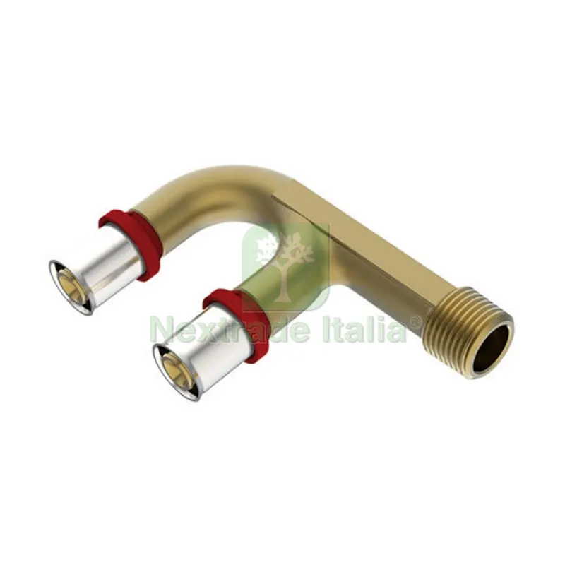 RACCORDO DOPPIO IKARO MASCHIO A U 1/2 - D.20x2 — Tubi e raccordi — rif. FERX.DIA317-IK1172-042020