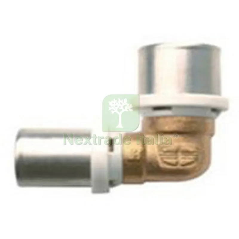 RACCORDO CURVO DOPPIO IBP A PRESSARE PER MULTISTRATO Diam. 16 — Raccordi a pressare e multistrato — rif. FERX.DIA317-P7090-16 RACCORDO CURVO DOPPIO IBP A PRESSARE PER MULTISTRATO Diam. 16 — Raccordi a pressare e multistrato — rif. FERX.DIA317-P7090-16