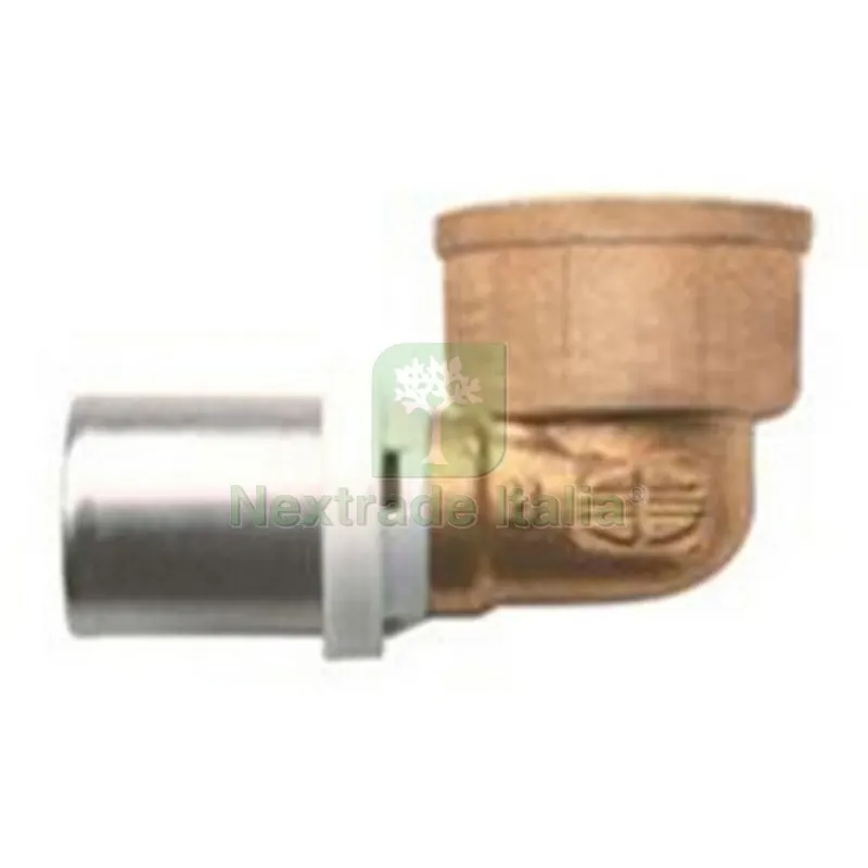 RACCORDO CURVO FEMMINA IBP A PRESSARE PER MULTISTRATO 3/4x20 — Raccordi a pressare e multistrato — rif. FERX.DIA317-P7090G-0520 RACCORDO CURVO FEMMINA IBP A PRESSARE PER MULTISTRATO 3/4x20 — Raccordi a pressare e multistrato — rif. FERX.DIA317-P7090G-0520