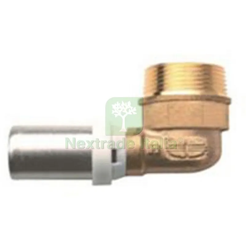 RACCORDO CURVO MASCHIO IBP A PRESSARE PER MULTISTRATO 1"x32 — Raccordi a pressare e multistrato — rif. FERX.DIA317-P7092G-0632 RACCORDO CURVO MASCHIO IBP A PRESSARE PER MULTISTRATO 1"x32 — Raccordi a pressare e multistrato — rif. FERX.DIA317-P7092G-0632