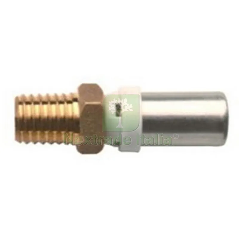 RACCORDO DIRITTO MASCHIO IBP A PRESSARE PER MULTISTRATO 1x32 — Raccordi a pressare e multistrato — rif. FERX.DIA317-P7243G-0632 RACCORDO DIRITTO MASCHIO IBP A PRESSARE PER MULTISTRATO 1x32 — Raccordi a pressare e multistrato — rif. FERX.DIA317-P7243G-0632