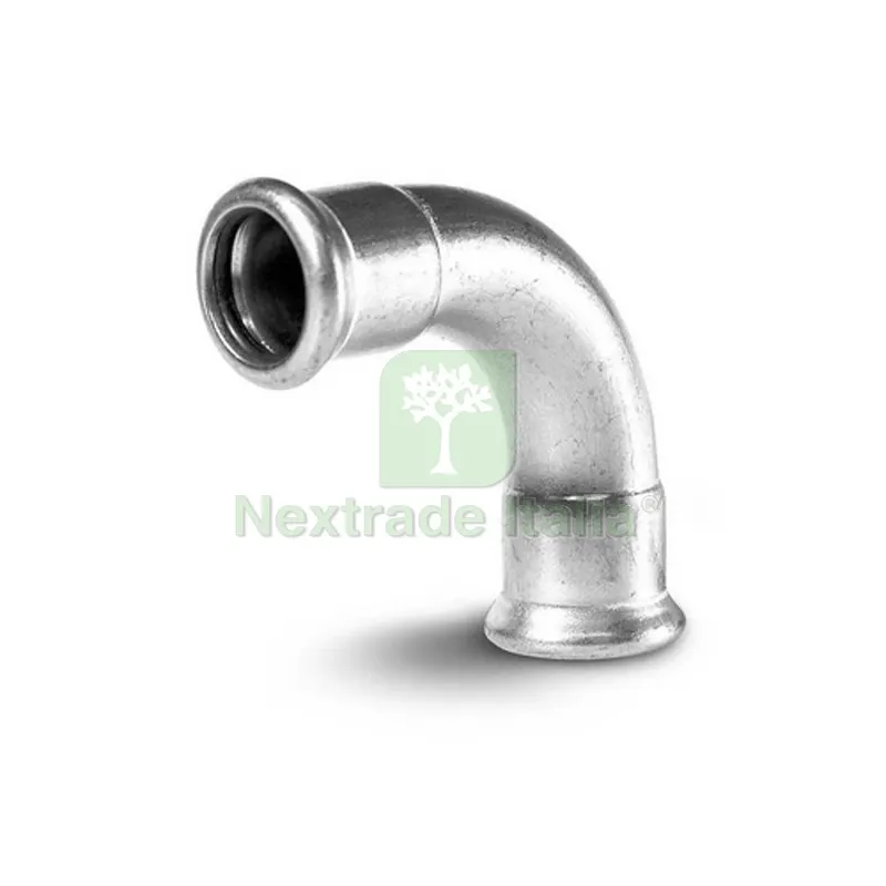 CURVA FF 90° A PRESSARE IN ACCIAIO CARBONIO Diam. 28 — Raccordi a pressare e multistrato — rif. FERX.DIA317-TQ002-028 CURVA FF 90° A PRESSARE IN ACCIAIO CARBONIO Diam. 28 — Raccordi a pressare e multistrato — rif. FERX.DIA317-TQ002-028