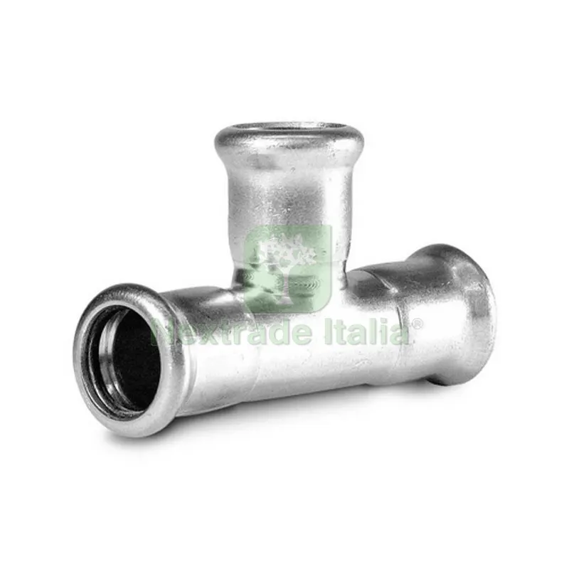 TI A PRESSARE IN ACCIAIO CARBONIO Diam. 28 — Raccordi a pressare e multistrato — rif. FERX.DIA317-TQ130-028 TI A PRESSARE IN ACCIAIO CARBONIO Diam. 28 — Raccordi a pressare e multistrato — rif. FERX.DIA317-TQ130-028