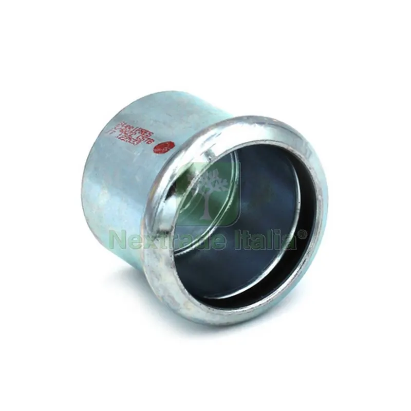 Tappo di Chiusura a Pressare in Acciaio al Carbonio Steel Pres Diam. 54 — Raccordi a pressare e multistrato — rif. FERX.DIA317-US3833-054