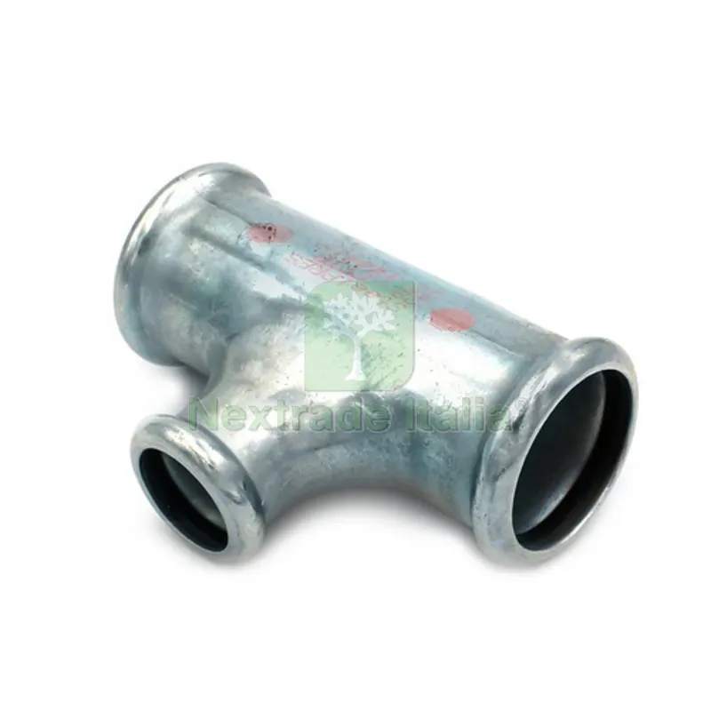T RIDOTTO A PRESSARE IN ACCIAIO AL CARBONIO STEEL PRES 54 x 42 x 54 — Raccordi a pressare e multistrato — rif. FERX.DIA317-US392-5442 T RIDOTTO A PRESSARE IN ACCIAIO AL CARBONIO STEEL PRES 54 x 42 x 54 — Raccordi a pressare e multistrato — rif. FERX.DIA317-US392-5442