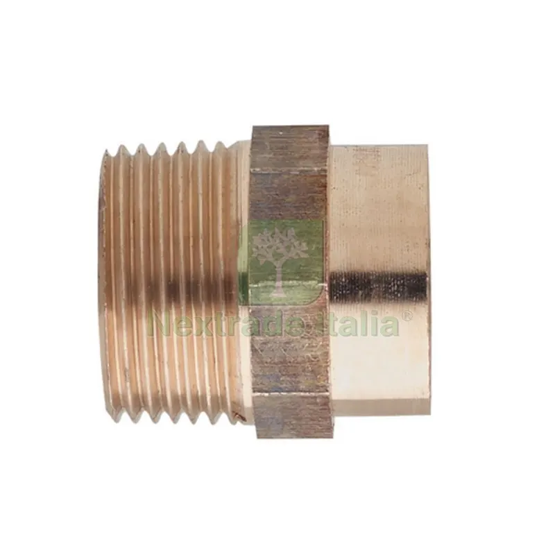NIPPLE BRONZO DIRITTO M. A SALDARE 1" x 22 — Tubi e raccordi — rif. FERX.DIA318-243B-0622 NIPPLE BRONZO DIRITTO M. A SALDARE 1" x 22 — Tubi e raccordi — rif. FERX.DIA318-243B-0622