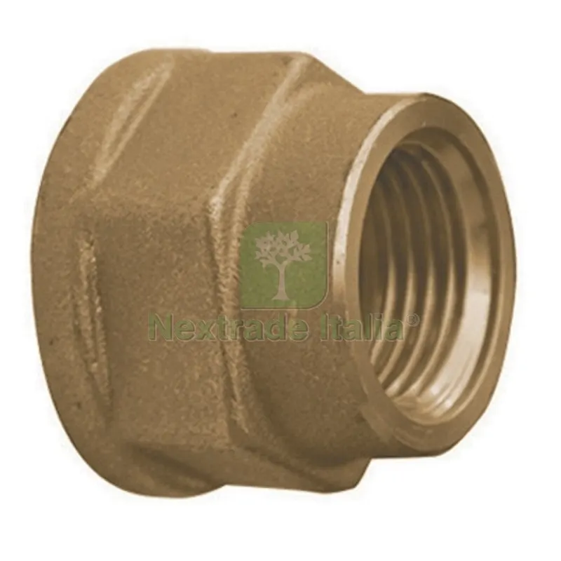 MANICOTTO RIDOTTO DIRITTO FEMMINA/FEMMINA IN OTTONE GIALLO 3/4 x 1/2 — Tubi e raccordi — rif. FERX.DIA319-1550R-54 MANICOTTO RIDOTTO DIRITTO FEMMINA/FEMMINA IN OTTONE GIALLO 3/4 x 1/2 — Tubi e raccordi — rif. FERX.DIA319-1550R-54