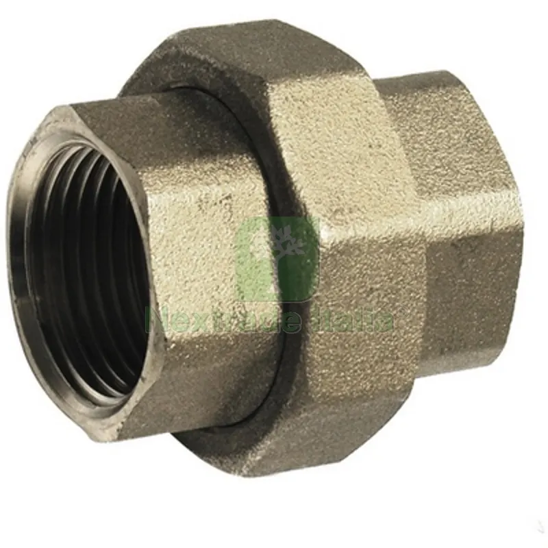 RACCORDO DIRITTO FF 3 PEZZI OTTONE GIALLO 1" — Tubi e raccordi — rif. FERX.DIA319-1557CP-06 RACCORDO DIRITTO FF 3 PEZZI OTTONE GIALLO 1" — Tubi e raccordi — rif. FERX.DIA319-1557CP-06