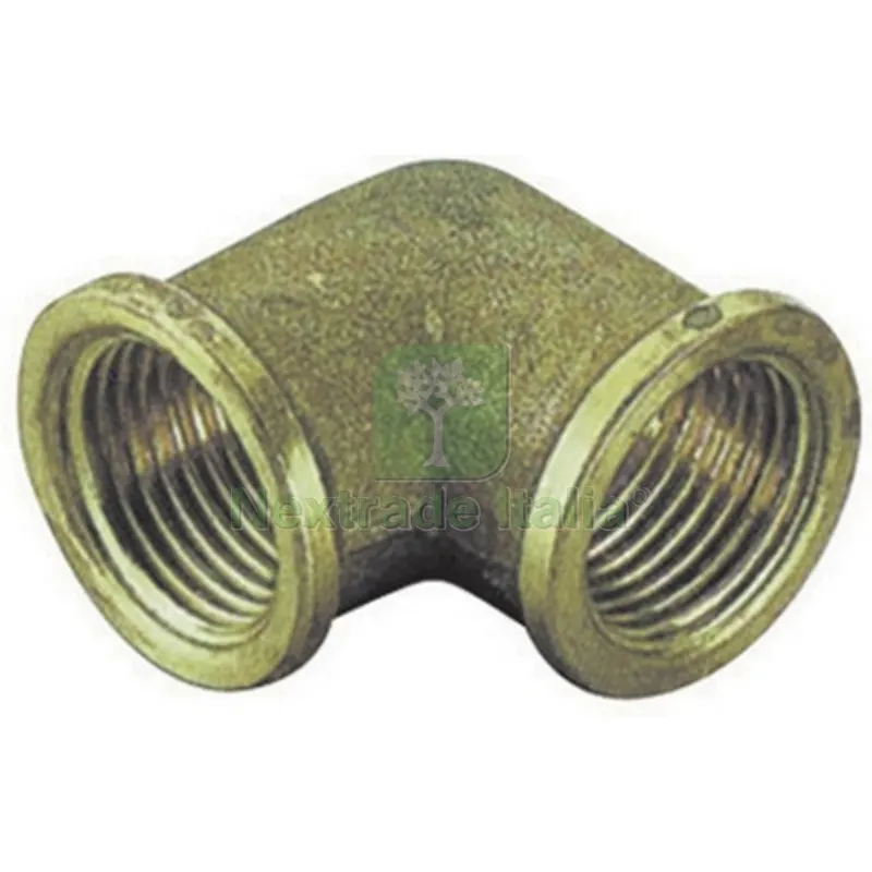 GOMITO FF IN OTTONE GIALLO 1"1/2 — Tubi e raccordi — rif. FERX.DIA319-1560-08