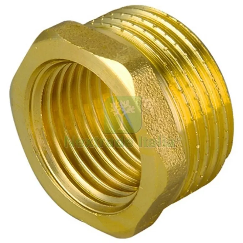 RIDUZIONE MF IN OTTONE GIALLO 1" x 3/8 — Tubi e raccordi — rif. FERX.DIA319-1581-0603 RIDUZIONE MF IN OTTONE GIALLO 1" x 3/8 — Tubi e raccordi — rif. FERX.DIA319-1581-0603