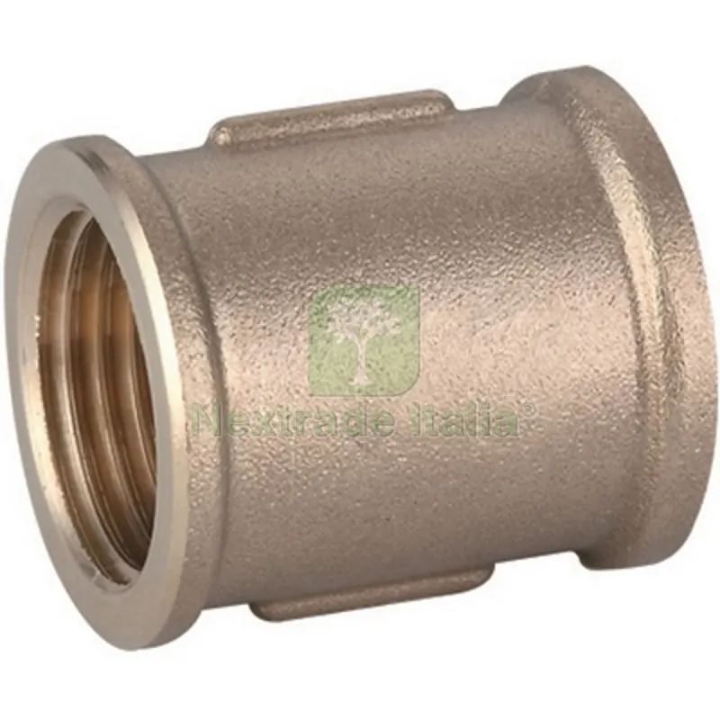 MANICOTTO DIRITTO FF IN OTTONE GIALLO IBP 3/4" — Tubi e raccordi — rif. FERX.DIA319-B8270M-05 MANICOTTO DIRITTO FF IN OTTONE GIALLO IBP 3/4" — Tubi e raccordi — rif. FERX.DIA319-B8270M-05
