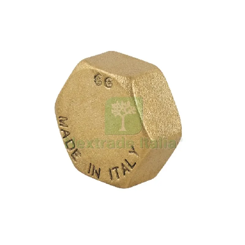 TAPPO FEMMINA IN OTTONE GIALLO 1/2" — Scarichi e sifoni — rif. FERX.DIA319-C014-04