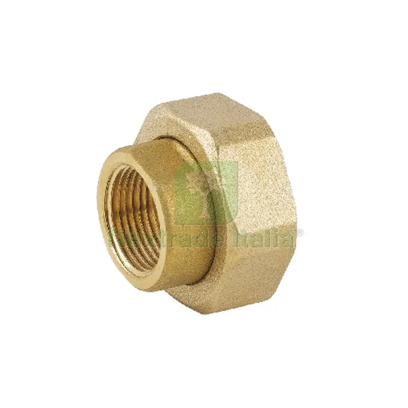 RACCORDO IN 2 PZ FF PER POMPA CON GUARNIZIONE 1" x 1"1/2 — Guarnizioni e tenute — rif. FERX.DIA319-C037-0608