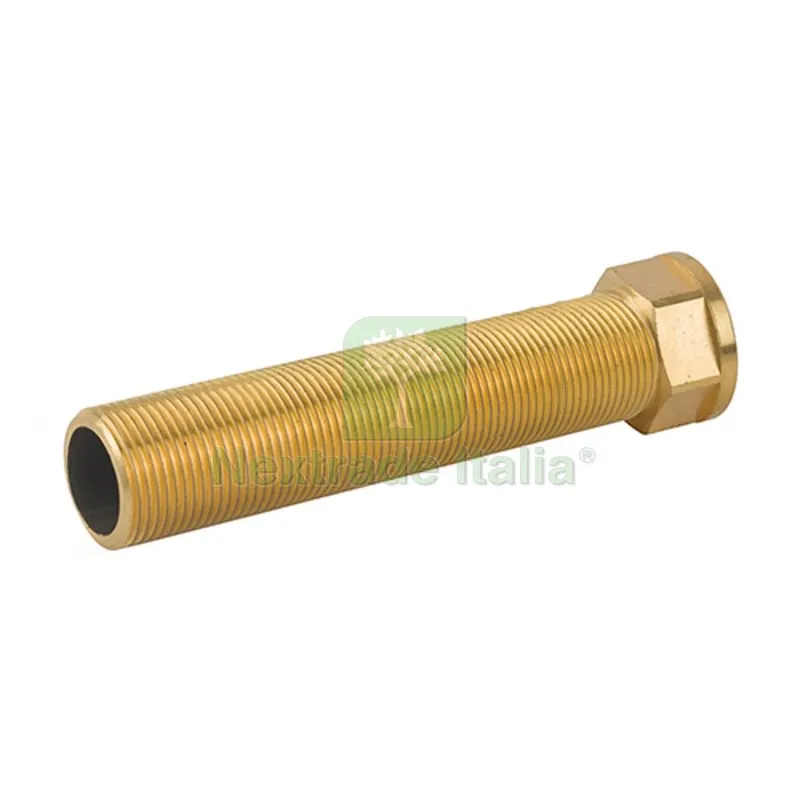PROLUNGA MF L. 80 MM OTTONE GIALLO 1/2" — Interruttori e prese — rif. FERX.DIA319-C068-04 PROLUNGA MF L. 80 MM OTTONE GIALLO 1/2" — Interruttori e prese — rif. FERX.DIA319-C068-04