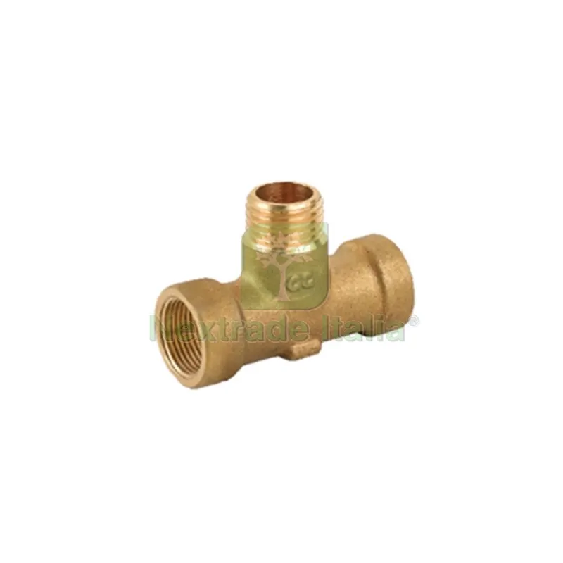 TEE FMF IN OTTONE GIALLO 1/4" — Tubi e raccordi — rif. FERX.DIA319-C090-02