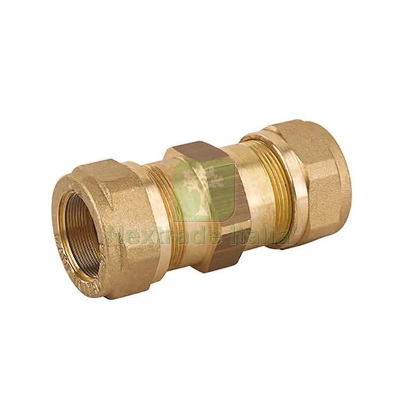RACCORDO DOPPIO PER TUBO FERRO 3/8 — Tubi e raccordi — rif. FERX.DIA319-CL003-03