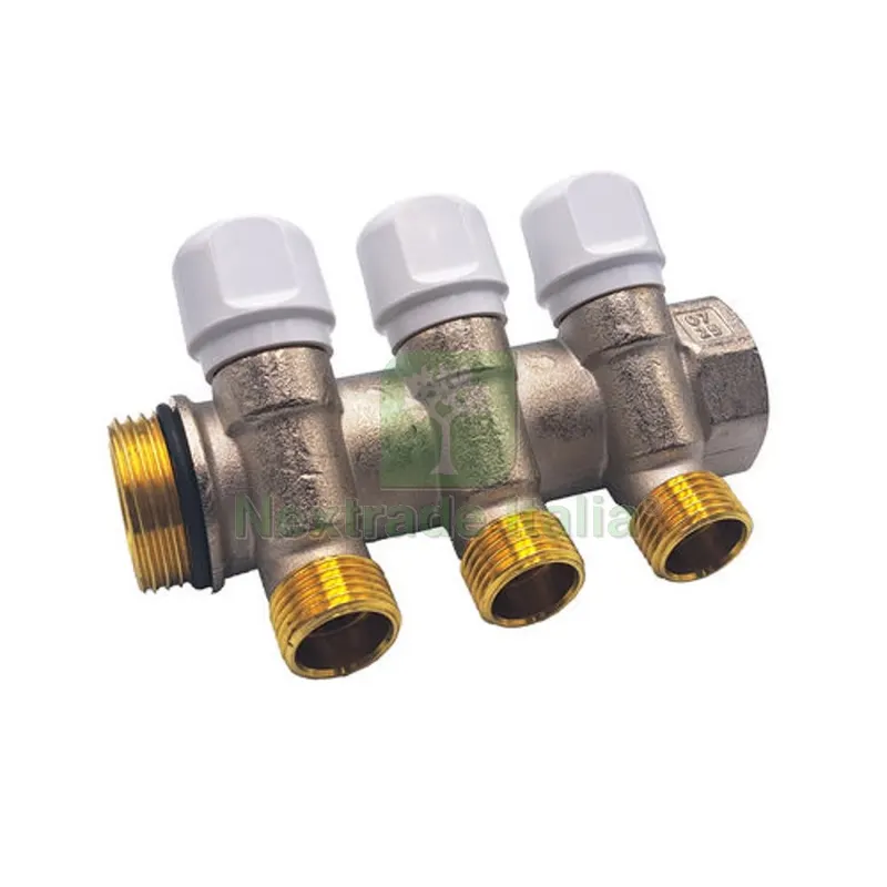 COLLETTORE FASATO CON VITONE 1" x 1/2 4 Vie — Tubi e raccordi — rif. FERX.DIA320-1105S-06044 COLLETTORE FASATO CON VITONE 1" x 1/2 4 Vie — Tubi e raccordi — rif. FERX.DIA320-1105S-06044