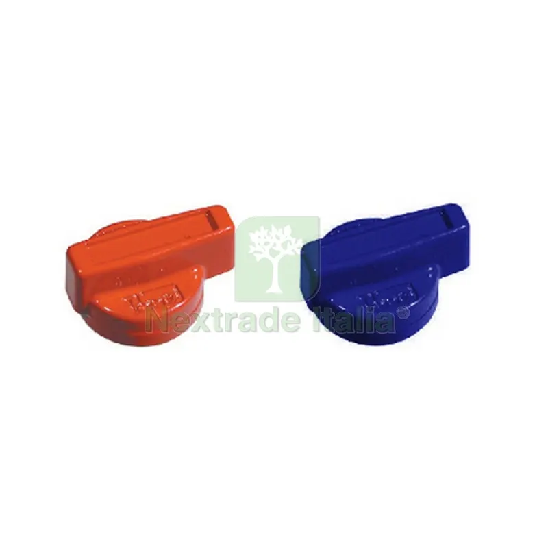 50PZ Manopole per Collettori Tiemme Colore Blu — Maniglie e pomelli — rif. FERX.DIA320-1872-B 50PZ Manopole per Collettori Tiemme Colore Blu — Maniglie e pomelli — rif. FERX.DIA320-1872-B