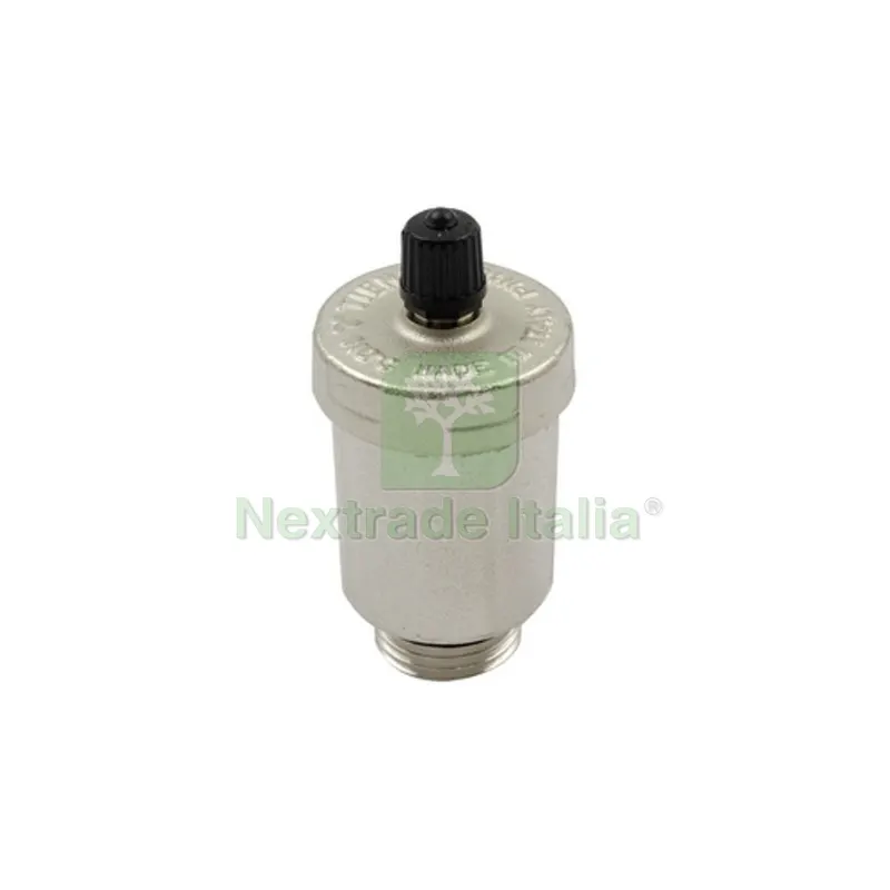 VALVOLA AUTOMATICA PER SFOGO ARIA NICHELATA 1/2" — Rubinetti e valvole — rif. FERX.DIA320-19034-04 VALVOLA AUTOMATICA PER SFOGO ARIA NICHELATA 1/2" — Rubinetti e valvole — rif. FERX.DIA320-19034-04