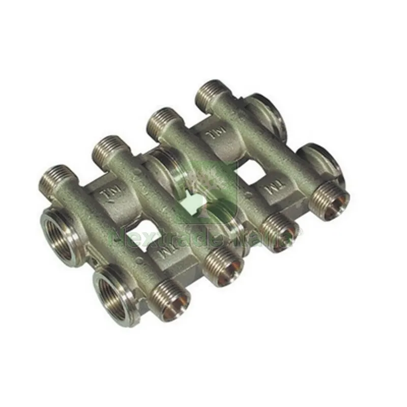 COLLETTORE COMPLANARE DA 3/4 x 1/2 PER OGIVA TEFLON 4 x 4 Vie — Tubi e raccordi — rif. FERX.DIA320-1905-4 COLLETTORE COMPLANARE DA 3/4 x 1/2 PER OGIVA TEFLON 4 x 4 Vie — Tubi e raccordi — rif. FERX.DIA320-1905-4
