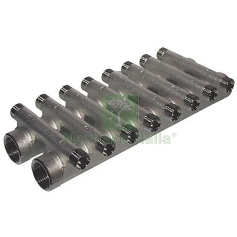 COLLETTORE COMPATTO DA 1" 6 x 6 Vie — Tubi e raccordi — rif. FERX.DIA320-1909-6 COLLETTORE COMPATTO DA 1" 6 x 6 Vie — Tubi e raccordi — rif. FERX.DIA320-1909-6