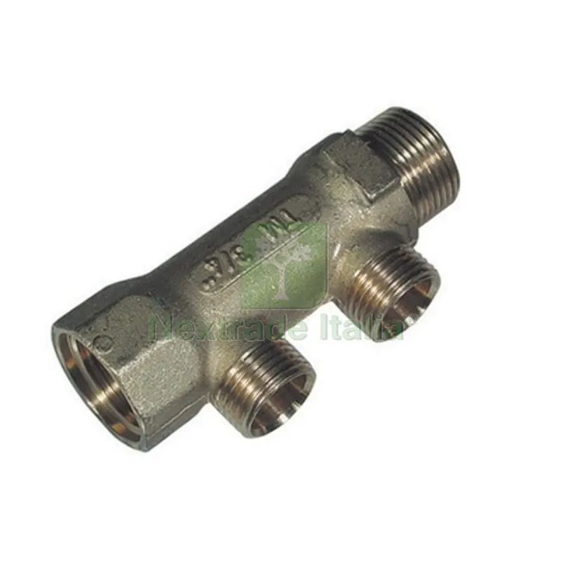 COLLETTORE MF DA 3/4 x 1/2 PER OGIVA TEFLON 2 Vie — Tubi e raccordi — rif. FERX.DIA320-1912