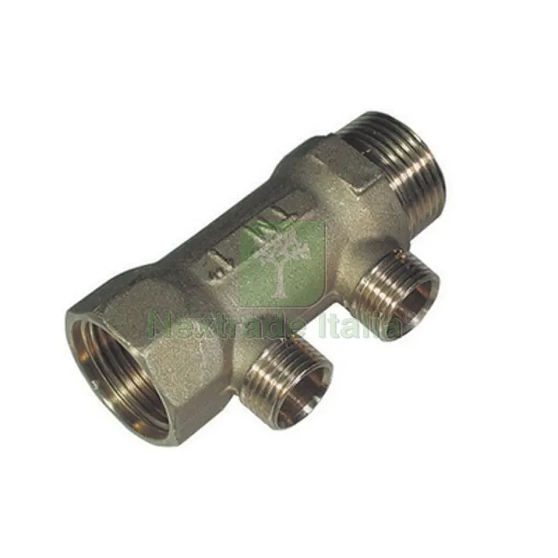 COLLETTORE MF DA 1" x 1/2 PER OGIVA TEFLON 2 Vie — Tubi e raccordi — rif. FERX.DIA320-1922 COLLETTORE MF DA 1" x 1/2 PER OGIVA TEFLON 2 Vie — Tubi e raccordi — rif. FERX.DIA320-1922