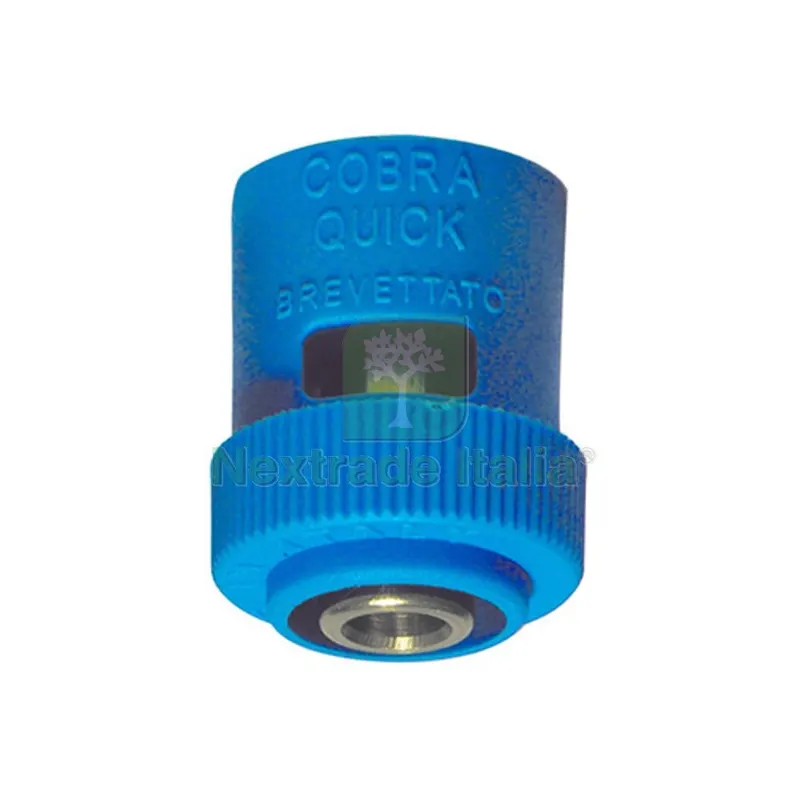 ADATTATORE BLU PER INNESTO TUBO MULTISTRATO *brevettato* 1/2 x 16 — Tubi e raccordi — rif. FERX.DIA320-C10A-0416 ADATTATORE BLU PER INNESTO TUBO MULTISTRATO *brevettato* 1/2 x 16 — Tubi e raccordi — rif. FERX.DIA320-C10A-0416