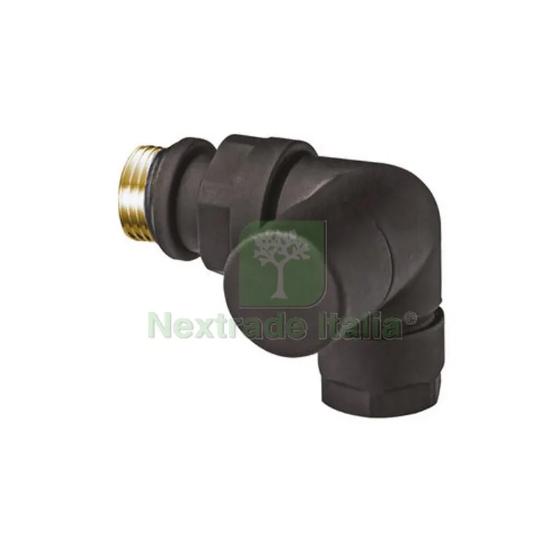 Detentore AD Angolo Sinistro TOP FAR 1/2 Nero opaco — Scarichi e sifoni — rif. FERX.DIA321-0121-04NO Detentore AD Angolo Sinistro TOP FAR 1/2 Nero opaco — Scarichi e sifoni — rif. FERX.DIA321-0121-04NO