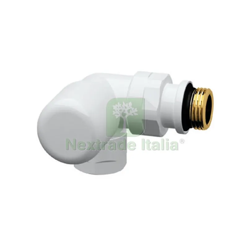 VALVOLA TERMOSTATIZZABILE AD ANGOLO DESTRO TOPFAR 1/2 Bianco Lucido — Rubinetti e valvole — rif. FERX.DIA321-0162-04BL VALVOLA TERMOSTATIZZABILE AD ANGOLO DESTRO TOPFAR 1/2 Bianco Lucido — Rubinetti e valvole — rif. FERX.DIA321-0162-04BL