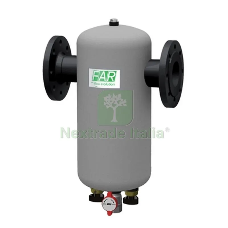 DEFANGATORE PER IMPIANTI TERMICI CON ATTACCHI FLANGIATI D. 65 — Tubi e raccordi — rif. FERX.DIA321-2241-065 DEFANGATORE PER IMPIANTI TERMICI CON ATTACCHI FLANGIATI D. 65 — Tubi e raccordi — rif. FERX.DIA321-2241-065