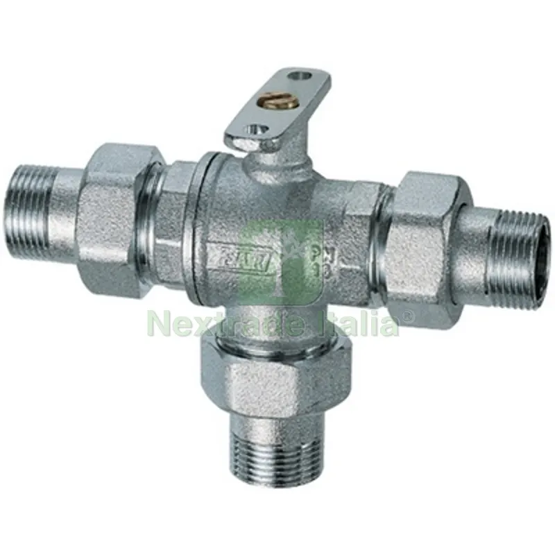 VALVOLA DI ZONA A 3 VIE MOTORIZZABILE CON SFERA BY PASS (FAR) 1" — Rubinetti e valvole — rif. FERX.DIA321-3032-06