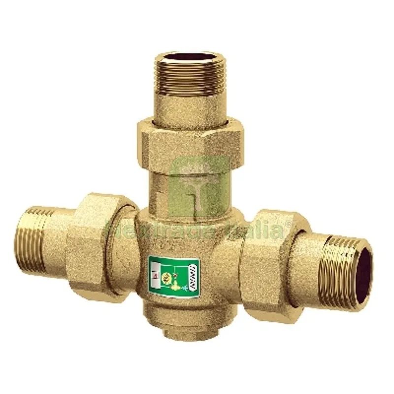 VALVOLA ANTICONDENSA PER GENERATORI DI CALORE A COMB. SOLIDO 1" - Tar. 45°C — Rubinetti e valvole — rif. FERX.DIA321-3966-0645