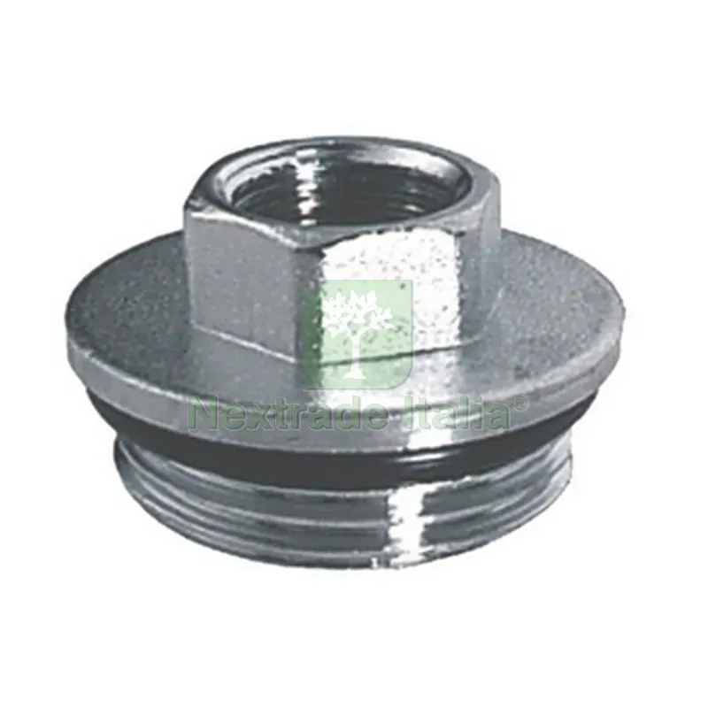RIDUZIONE TERMINALE CROMATA PER COLLETTORI (FAR) 1" x 3/8 — Tubi e raccordi — rif. FERX.DIA321-4200-0603