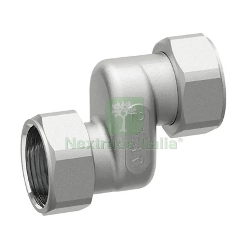 RACCORDO ECCENTRICO CROMATO CON CALOTTE MOBILI 3/4" — Tubi e raccordi — rif. FERX.DIA321-5565-05 RACCORDO ECCENTRICO CROMATO CON CALOTTE MOBILI 3/4" — Tubi e raccordi — rif. FERX.DIA321-5565-05