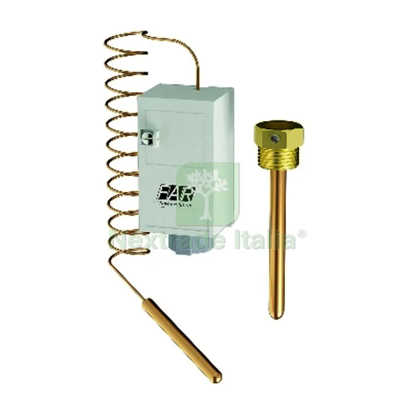 TERMOSTATO CON CAPILLARE A REGOLAZIONE PROTETTA - — Tubi e raccordi — rif. FERX.DIA321-7953 TERMOSTATO CON CAPILLARE A REGOLAZIONE PROTETTA - — Tubi e raccordi — rif. FERX.DIA321-7953