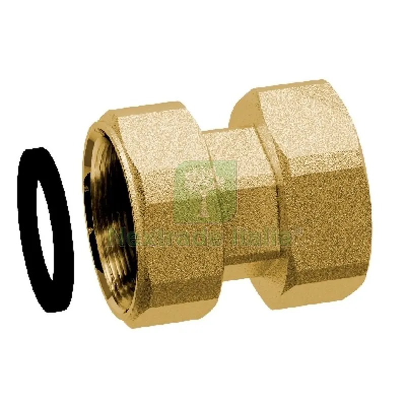 RACCORDO DI GIUNZIONE CON CALOTTA MOBILE FF 1" F X 1" F — Tubi e raccordi — rif. FERX.DIA321-8311-06