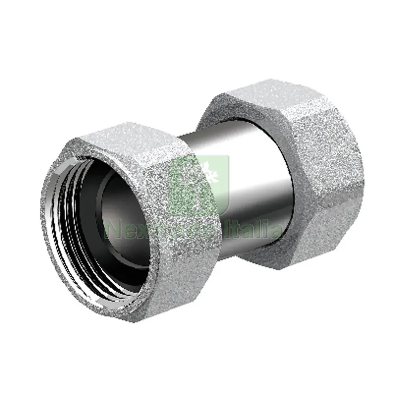 RACCORDO ALLUNGABILE CROMATO CON ESTENSIONE 35-50MM 3/4" — Tubi e raccordi — rif. FERX.DIA321-8882-05 RACCORDO ALLUNGABILE CROMATO CON ESTENSIONE 35-50MM 3/4" — Tubi e raccordi — rif. FERX.DIA321-8882-05