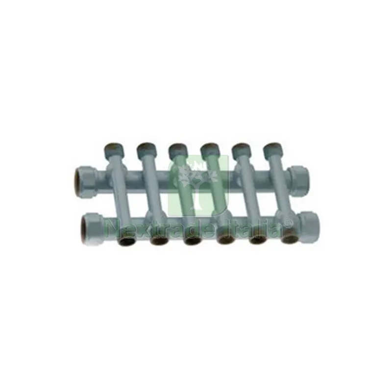 COLLETTORE COMPLANARE DA 3/4 x 1/2 4 x 4 Vie — Tubi e raccordi — rif. FERX.DIA322-130400-4 COLLETTORE COMPLANARE DA 3/4 x 1/2 4 x 4 Vie — Tubi e raccordi — rif. FERX.DIA322-130400-4
